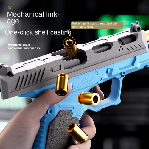 Load image into Gallery viewer, G17 Magazine Bullet Case Accessories Package Toy Gun, Soft Bullet Toys Gun Blaster, Empty Shell Ejecting Pistol, Gifts
