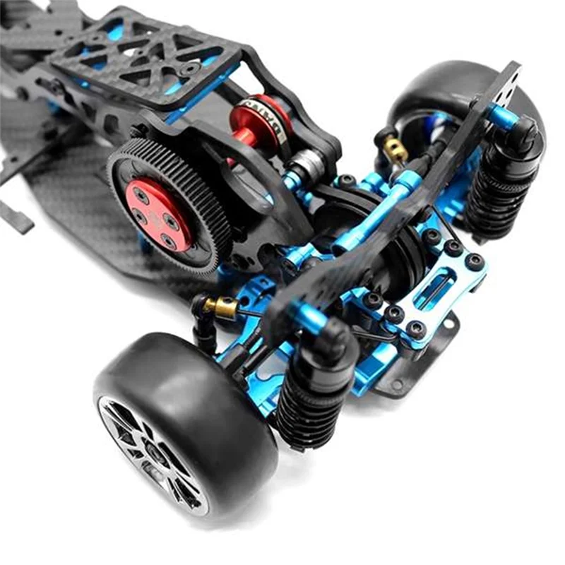 Excellent-DIY RC Car Rear-Drive Drift Racing Frame For 1/10 Mini-Size RC Car Frame Drift Car Kit Version RC Frame Drift Car Kit