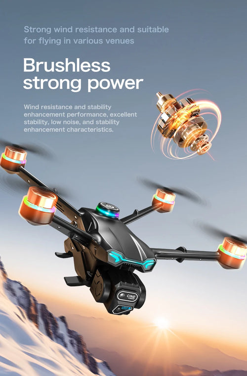 Load image into Gallery viewer, New GT6 Drone 8K Professional HD Dual Camera GPS Smart Return 5G WIFI Obstacle Avoidance Brushless Foldable Quadcopter Dron
