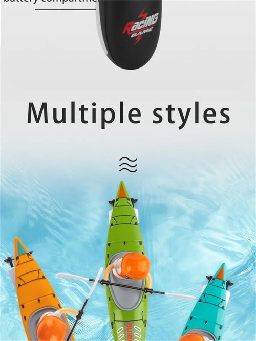 Load image into Gallery viewer, HC-810 RC Boat RTR 2.4G 15km/h Brushed Motor Paddle Remote Control Rowing LED Lights 360 Driving Dual Modes Waterproof Ship
