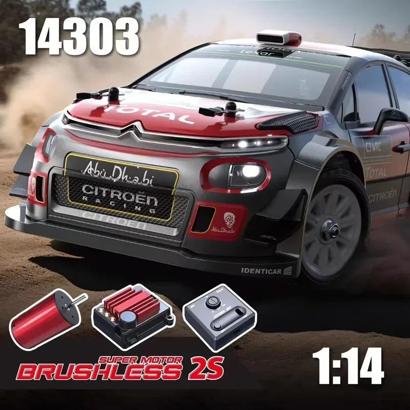 Hyper Go MJX 14301 14302 14303 1 / 14 4WD RC car 65 km / h brushless 2.4G remote control car off road high speed RC cars toys