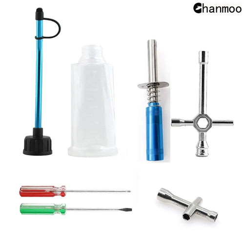 Load image into Gallery viewer, Universal EU/US Charger Nitro Gas Spark Glow Plug Igniter Starter Kit and N3 N4 for 1/8 1/10 RC Car Nitro Engine Power HSP 80141
