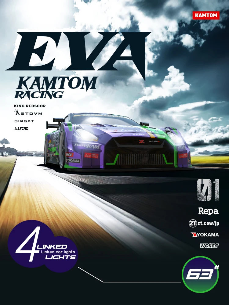Rc Car 4WD Drift Racing 2.4G Dual Motors 40km/H 40 Minutes Long Battery Life 1:16 GTR Remote Control Car Outdoor Racing Car Toys