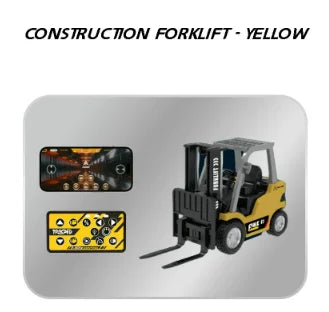 Load image into Gallery viewer, 1/64mini RC Cars Mobile Bluetooth remote control dual model Three speed adjustable alloy engineering vehicle toy kid RC car gift
