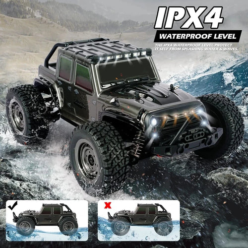 Load image into Gallery viewer, 1:16 80km/h Brushless RC Drift Car With LED Lights 4WD Electric High Speed Racing Remote Control Monster Truck for Kids Adults
