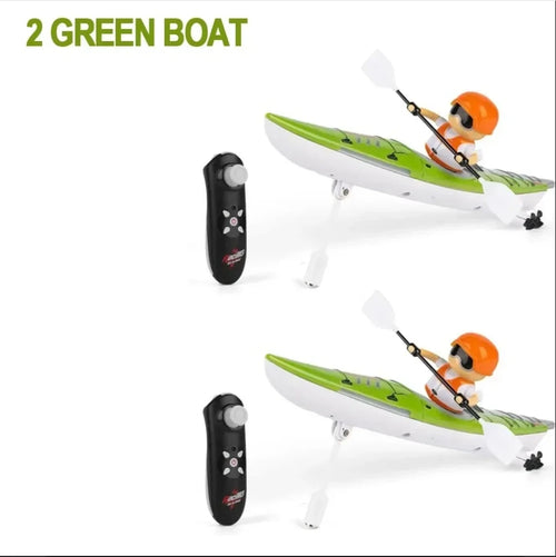 Load image into Gallery viewer, HC-810 RC Boat RTR 2.4G 15km/h Brushed Motor Paddle Remote Control Rowing LED Lights 360 Driving Dual Modes Waterproof Ship
