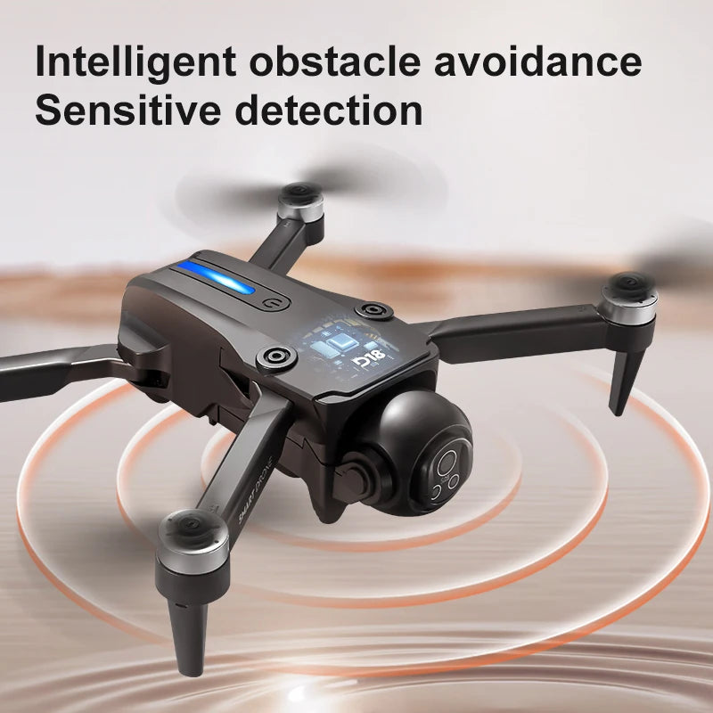 D18 GPS Drone 8K Aerial HD Dual Camera Intelligent Obstacle Avoidance Brushless Power 5G WIFI GPS Return Screen RC Drone