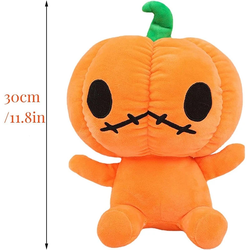 30cm Halloween Pumpkin Plush Toy Party Festival Cotton Soft Pumpkin Stuffed