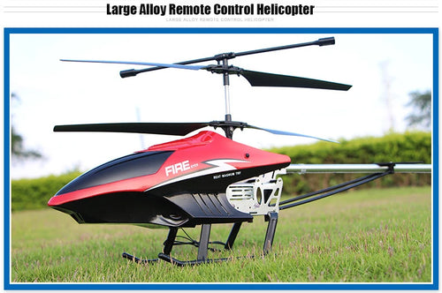 Load image into Gallery viewer, Rc Helicopter With Remote Control Extra Durable Big Plane Toy For Kids Drone Model Outdoor 3.5CH 80cm Aircraft Large Helicoptero
