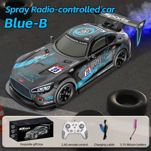 Load image into Gallery viewer, GTR Model 2.4G RC Drift Car 1:16 4WD Electric Remote Control Cars High Speed Vehicle Car RC Racing Car Toys Christmas present
