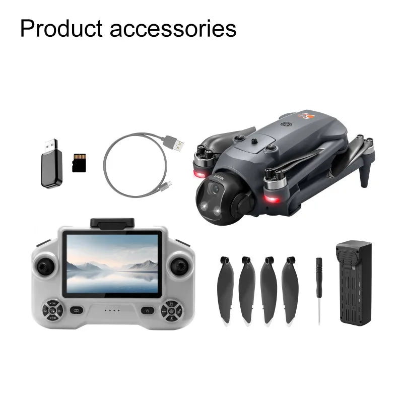 NEW YL059 Mini RC Quadcopter 4K Drone HD Camera FPV GPS Flight Optical Flow Positioning Long battery life RC Toy Boy Gift Dron