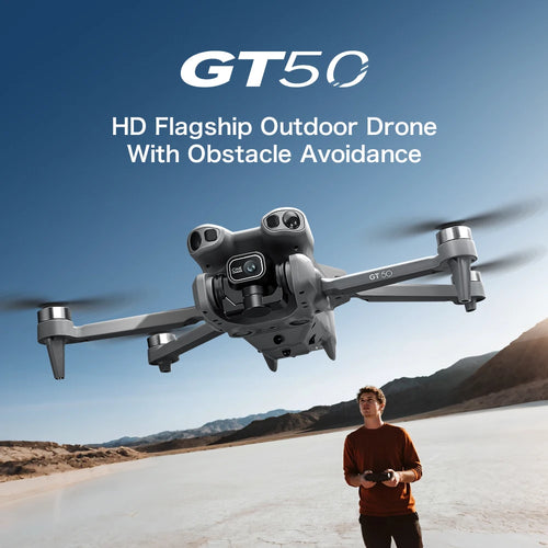 Load image into Gallery viewer, GT50 Drone 4.3-Inch Screen Remote Control 8K EIS 183g Lightweight Beginner Foldable GPS Quadcopter for Adults Travel
