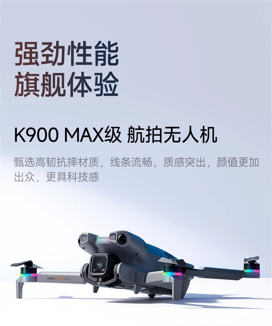 2026 K900 MAX GPS 8K Drone Fishing Air Drop Automatic Turnaround 5G Screen Obstacle Avoidance Drone Professional Camera