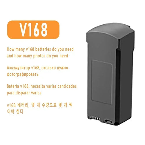 Load image into Gallery viewer, Original Drone battery for V168 V198 M6 Z908 S18 V66 s12 a14 v666 battery,rechargeable butler,propeller for drone accessories
