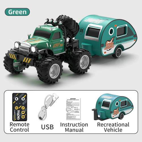 Load image into Gallery viewer, RC, New 1:64 Rc Car Mini 2.4Ghz City Road Handle High Speed Alloy All Terrain Remote Control Car Dual Control Children&#39;s Toys Gifts
