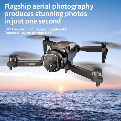 Load image into Gallery viewer, H21 Drone VR Aerial Photography Aircraft Version Monitor Dron Brushless Motor ESC Camera Optical Flow Fixed Height Headless Mode
