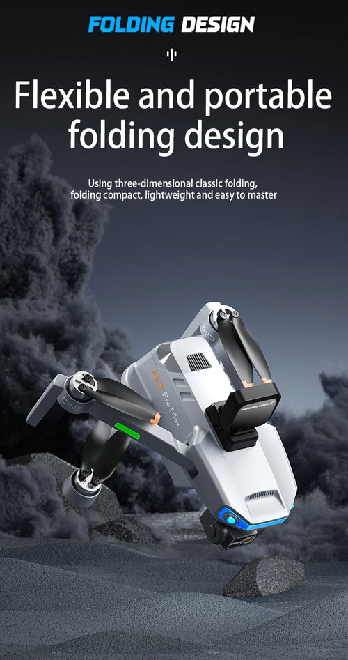 Load image into Gallery viewer, 2025 New AE3 PRO Max+ GPS Drone 8K Dual Camera With Screen 5G Wifi FPV 3-Axis Gimbal Obstacle Avoidance Quadcopter RC Dron Toy
