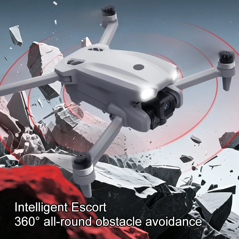 New LF812 Drone FPV Professional HD Aerial 8K Dual Camera Large Screen Remote No Phone Obstacle Brushless Foldable RC Quadcopter