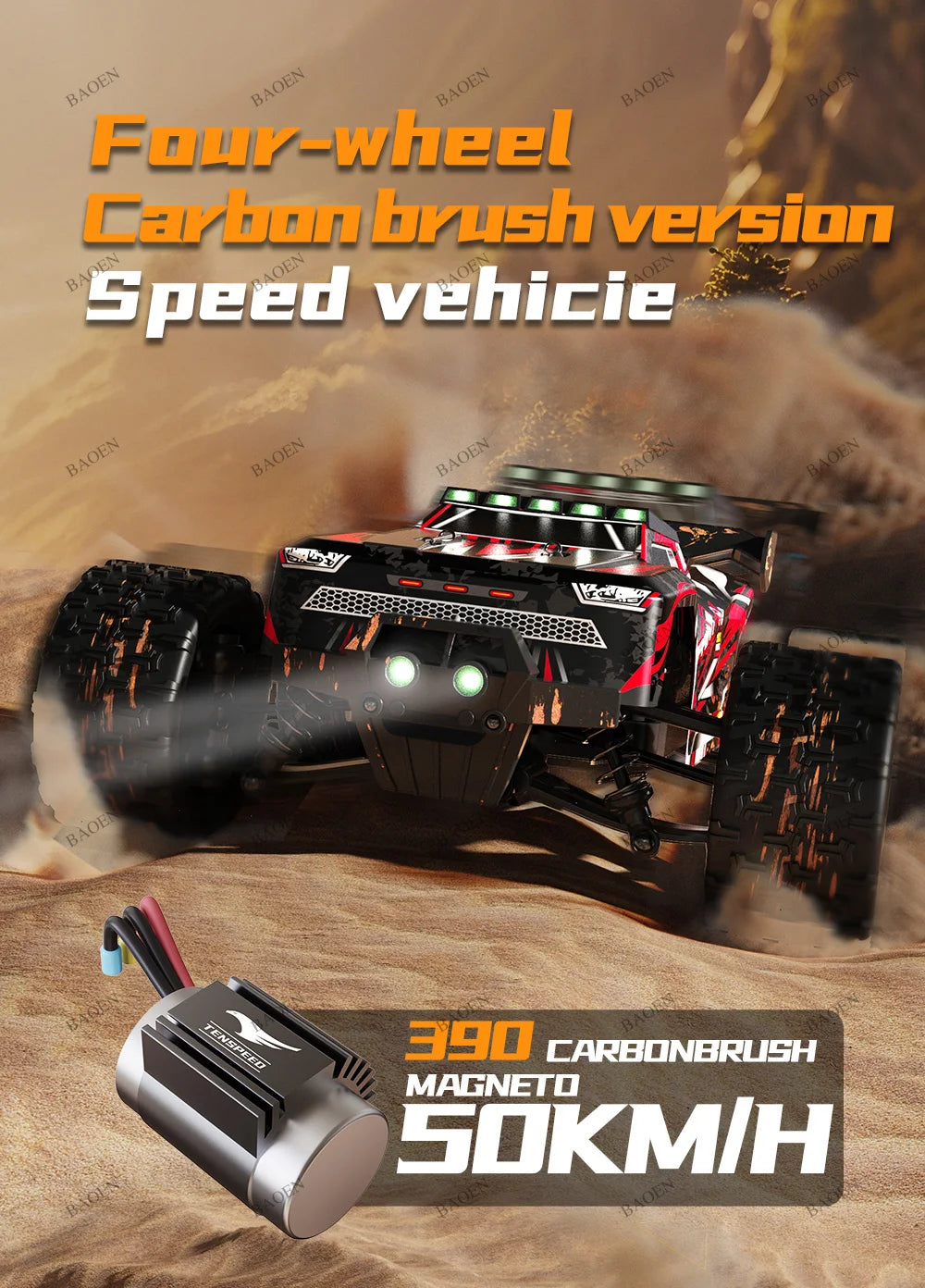 PRO 85KM/H High Speed RC Car Brushless 4WD Off-Road Drift Remote Control Car 1:16 Professional Racing Cars SCY9522 50KM/H