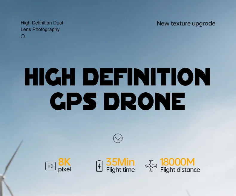 D27 upgraded version with screen LCD RC drone GPS professional aerial photography long endurance intelligent aircraf