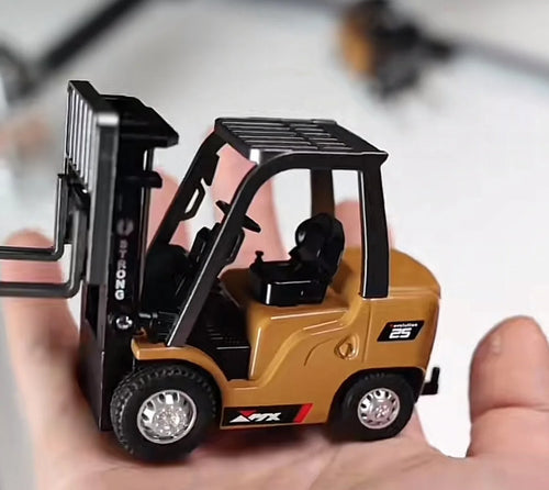 Load image into Gallery viewer, New 1/64 Remote-Controlled Alloy Forklift Engineering Vehicle Tabletop Toys Model Collection Gift For Boys
