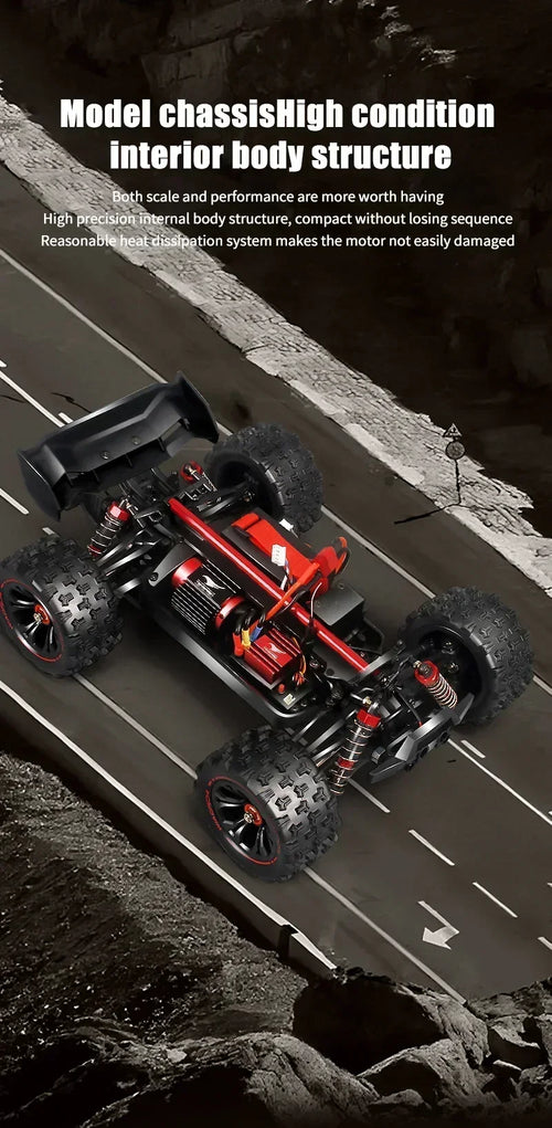Load image into Gallery viewer, TSRC 9522 1:16 85KM/H Super Brushless 50KM/H Brushed RC Car 4x4 Off Road Remote Control High Speed Drift Racing Truck Toy Kids A
