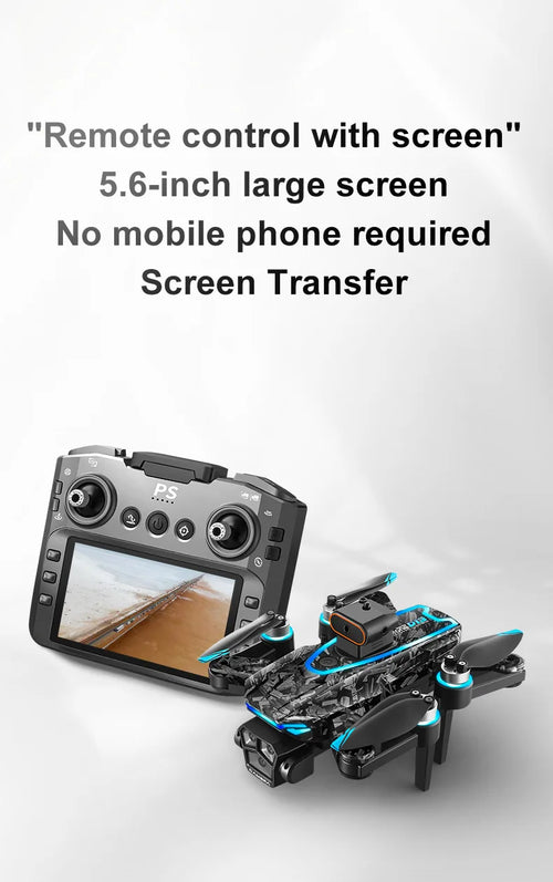 Load image into Gallery viewer, New D13 Drone 4K with Screen Remote Control Professional Brushless Motor Laser Obstacle Avoidance Foldable Quadcopter RC Toy
