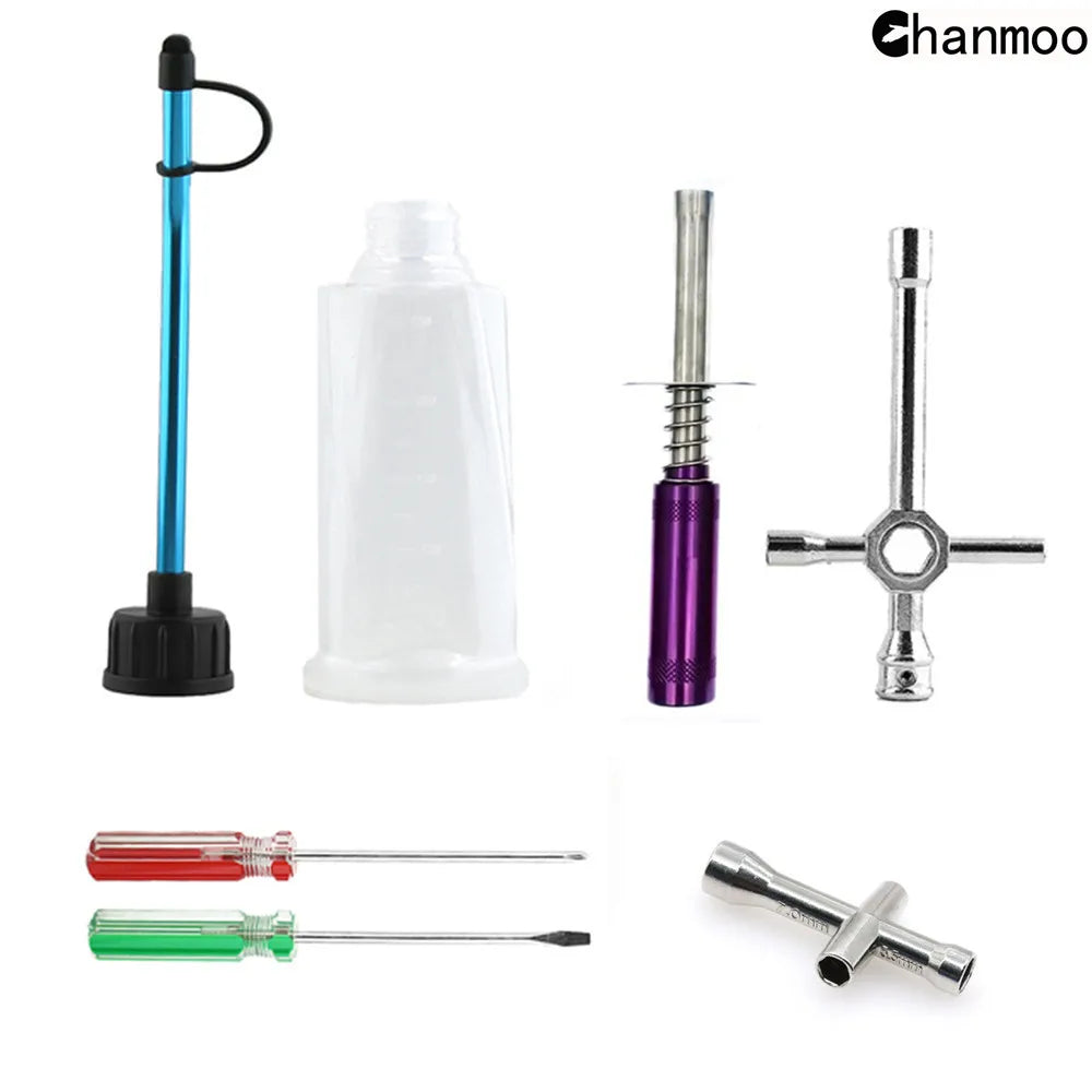 Universal EU/US Charger Nitro Gas Spark Glow Plug Igniter Starter Kit and N3 N4 for 1/8 1/10 RC Car Nitro Engine Power HSP 80141