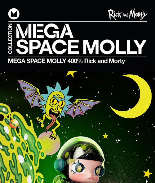 Load image into Gallery viewer, POP MART MEGA SPACE MOLLY  400% Rick and Morty Limited Edition Limited to 1pc per user ID
