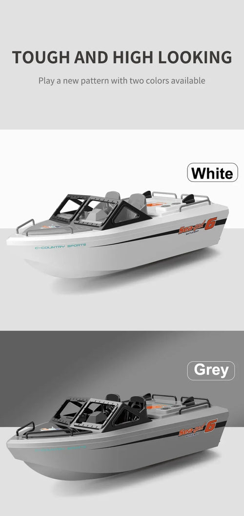 Load image into Gallery viewer, Toy Boat 1/12 Remote Control Go Kart 2.4G High-Speed Vortex Spray Brushless Water Electric Cool Boy Ship Model
