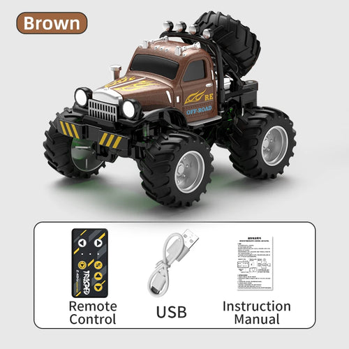 Load image into Gallery viewer, RC, New 1:64 Rc Car Mini 2.4Ghz City Road Handle High Speed Alloy All Terrain Remote Control Car Dual Control Children&#39;s Toys Gifts

