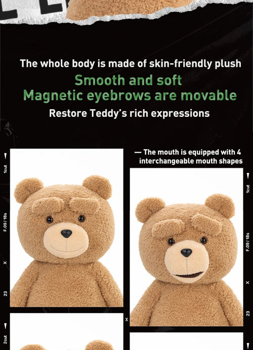 Load image into Gallery viewer, POP MART TED 2 TED Action Doll  Limited Edition Limited to 2pcs per order
