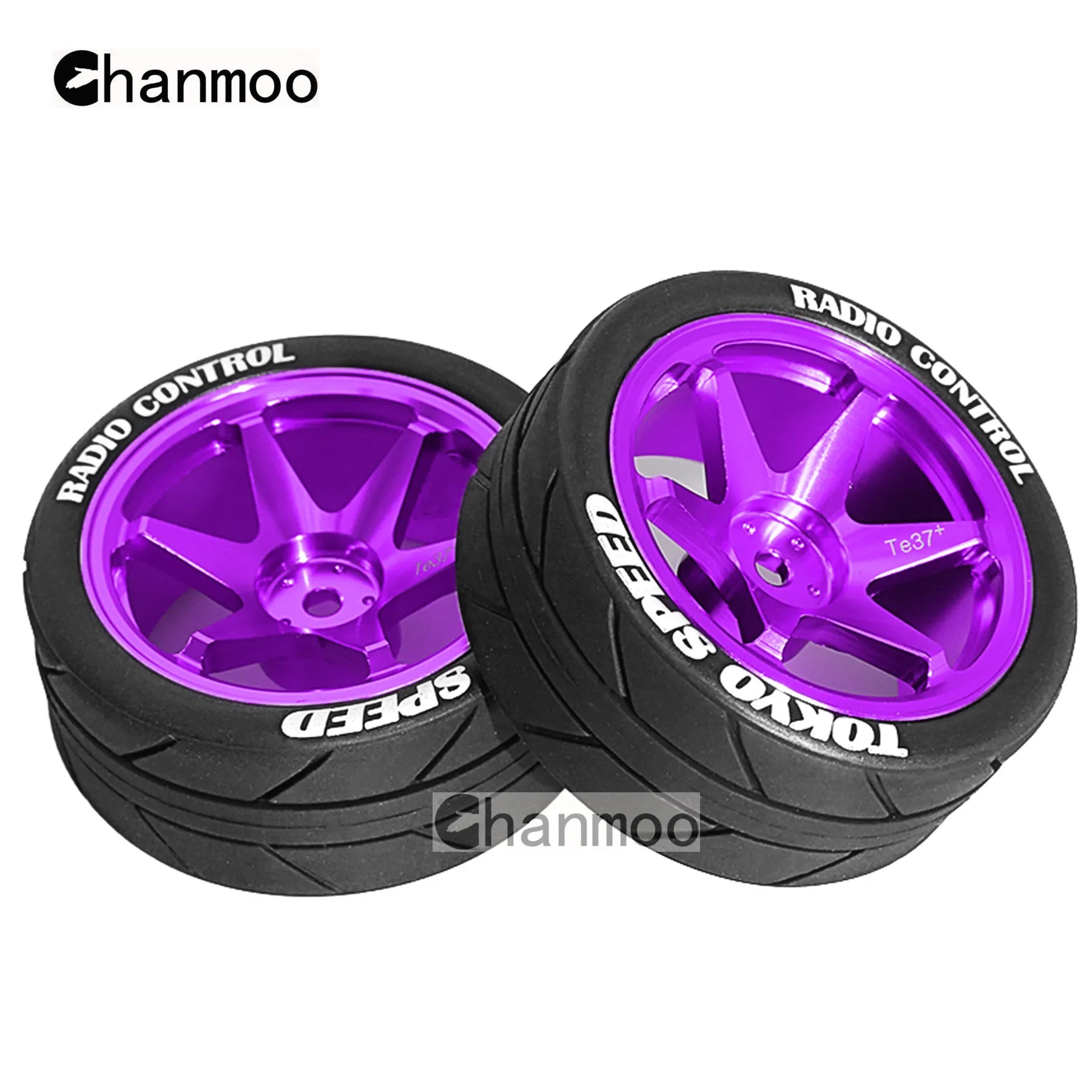 1/10 RC Racing Wheels Tires Metal Wheel Rims Hub12mm Hex for 1:10 RC On Road Car Tamiya TT01 TT02 XV01 XV02 PTG-2 HSP HPI Kyosho