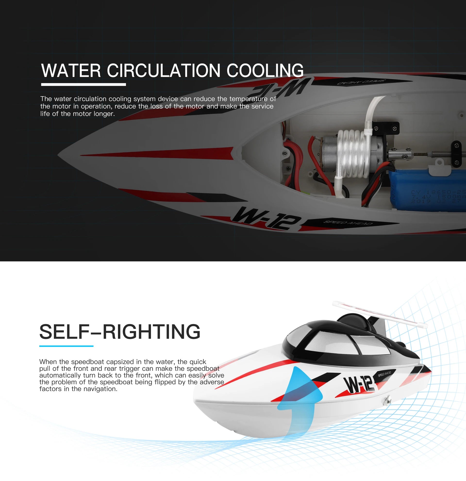 WLtoys WL916 WL912-A RC Boat 2.4Ghz 55KM/H 35KM/H High Speed Racing Watercraft Remote Control Speedboat Toys For Children