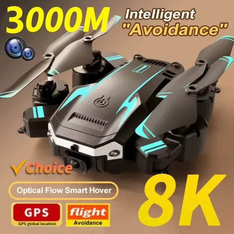 New G6 Drone 5G Profesional 8K HD Camera Optical flow Foldable Aerial Photography Drone Obstacle Avoidance Quadcopter Toys Gifts