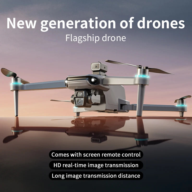 SG603 Pro Drone GPS 8K HD Camera Aerial EIS Anti-Shaking 5G WIFI Folding Drones Brushless Obstacle Avoidance Touchscreen RC UAV