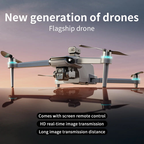Load image into Gallery viewer, SG603 Pro Drone GPS 8K HD Camera Aerial EIS Anti-Shaking 5G WIFI Folding Drones Brushless Obstacle Avoidance Touchscreen RC UAV
