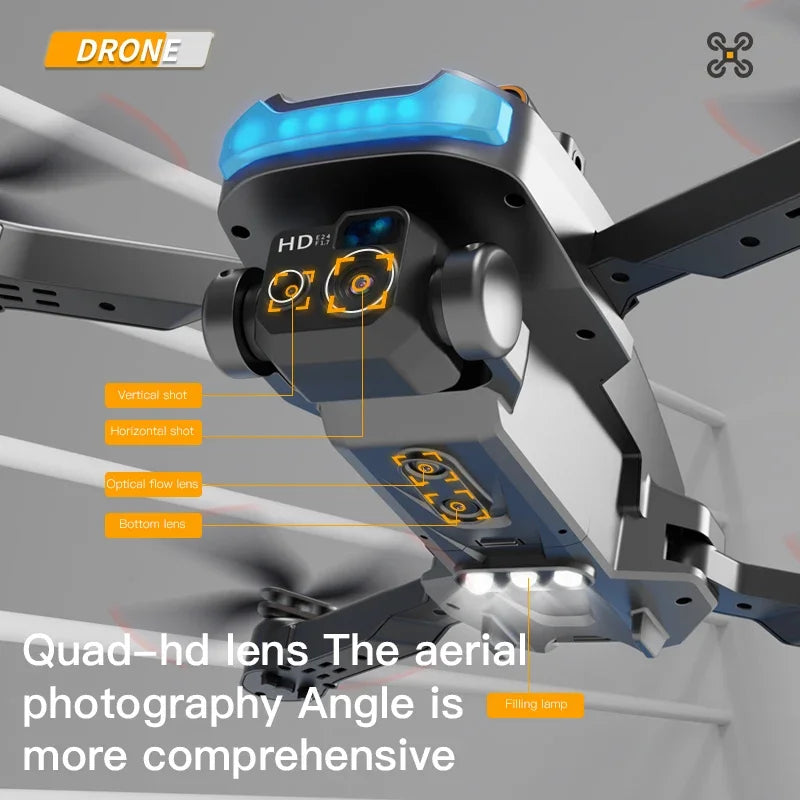 P15 Drone  4K Dual Camera Professional Obstacle Avoidance