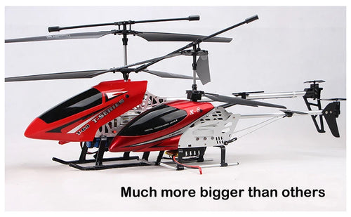 Load image into Gallery viewer, Rc Helicopter With Remote Control Extra Durable Big Plane Toy For Kids Drone Model Outdoor 3.5CH 80cm Aircraft Large Helicoptero

