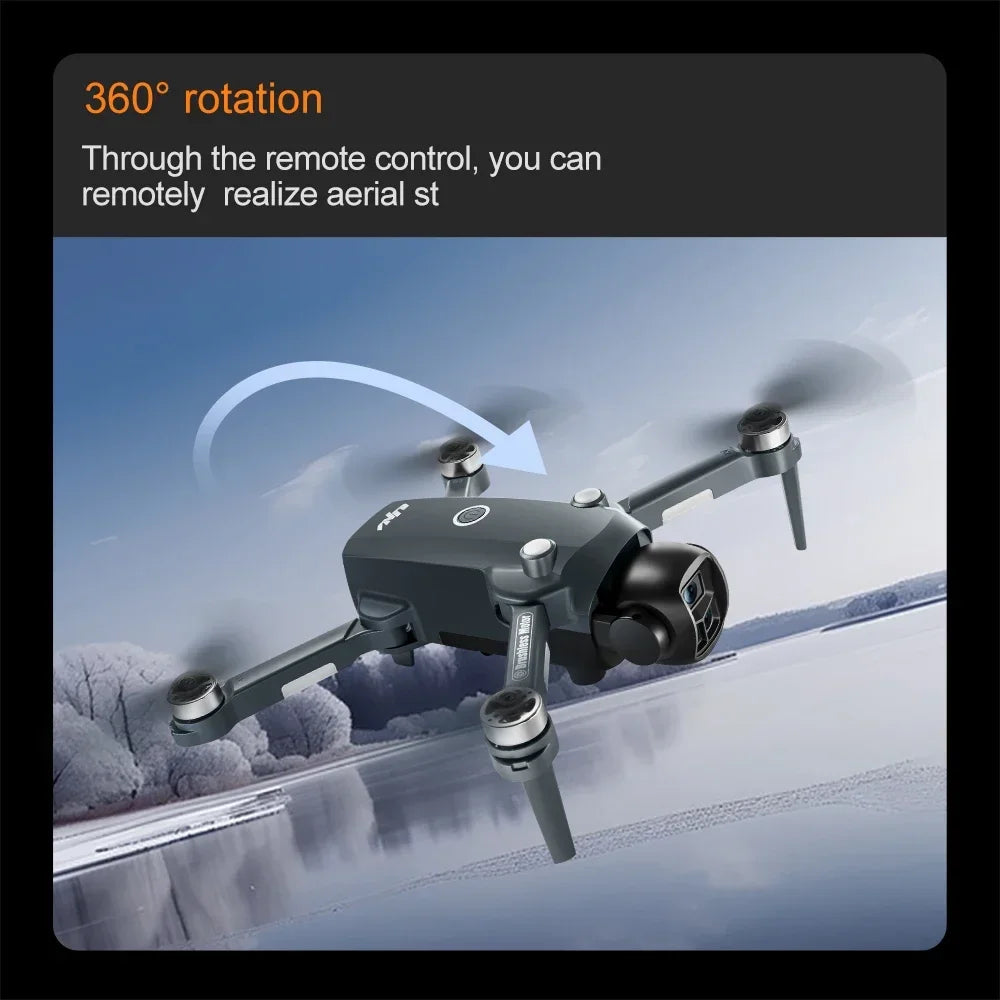 Original V988 Drone 8K HD Dual Camera Professional 5G WIFI FPV Remote control with large screen Foldable Quadcopter RC DronPlusX