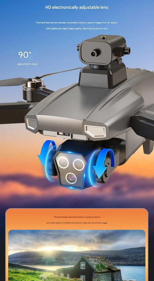 Load image into Gallery viewer, 2025 Professional HD 930 Drone 4K Dual WiFi FPV Quadcopter With Obstacle Avoidance For Aerial Photography Remote Control Drones
