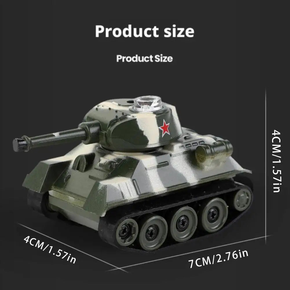 Tank,2025 new Mini Remote Control Tank Charging Model Simulation Wireless Control Children's Remote Control Car Military Toy Boy Gift