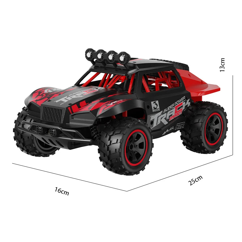 2026 New C35 1/18 4WD RC Car 30KM/H Offroad Monster Truck LED Headlights 2.4G Remote Control Car Outdoor Hobby Toy Gift For Kids