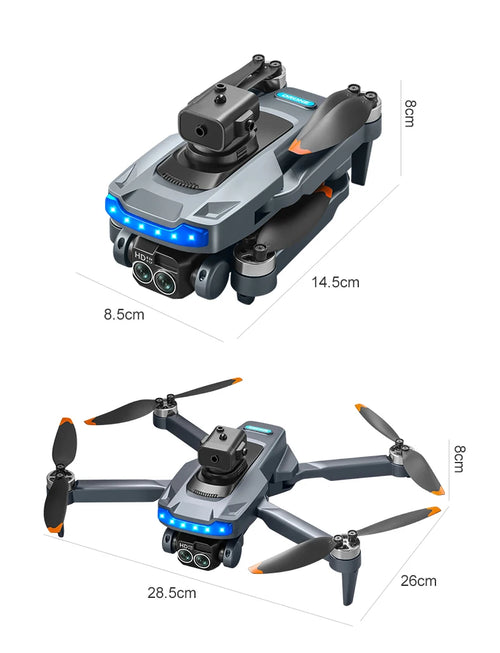 Load image into Gallery viewer, P15 Screen Control Drone 8K Professional Camera HD Aerial Photography Dual-Camera Omnidirectional Obstacle Avoidance Drone
