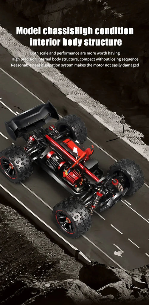 Load image into Gallery viewer, 1:14 85KM/H or 50KM/H 4WD RC Car with LED Remote Control Cars High Speed Drift Monster 4x4 Truck for Kids Vs Wltoys 144001 Toys
