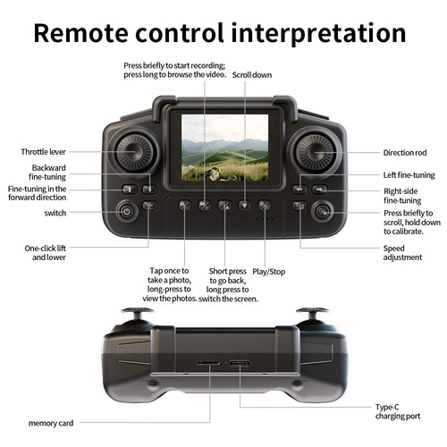 Load image into Gallery viewer, E69 Mini RC Drone 8K HD Camera With LED 5G FPV WiFi Remote Control Aircraft Obstacle Avoidance Quadcopter For Adult Boy Toy Gift
