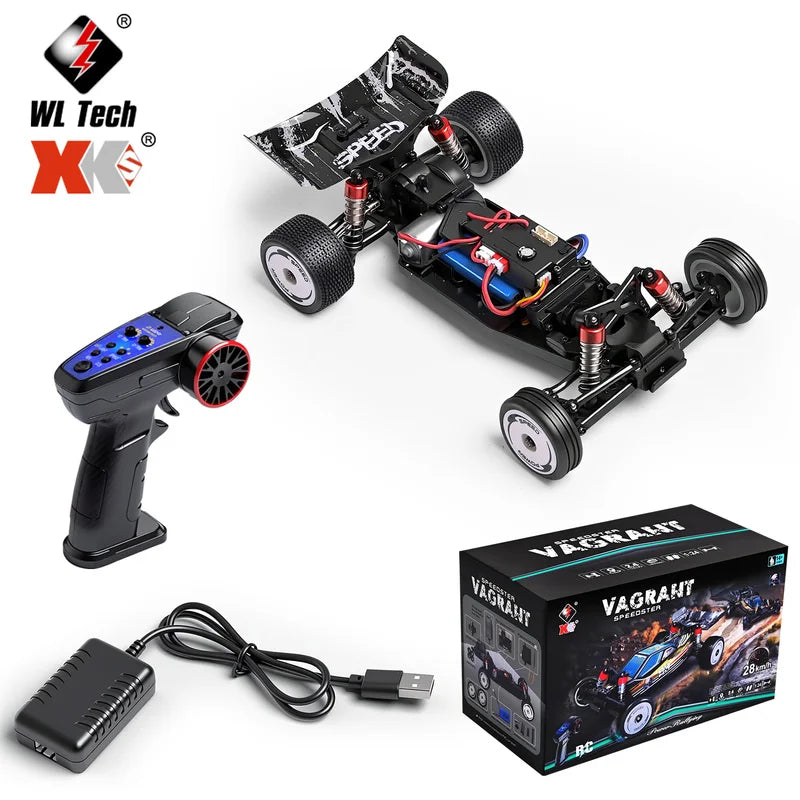 In Stock Wltoys Rc Car 244016 Rc Drift Cars With Gyroscope Full-Scale Racing Car 25km/H Gifts For Kid Halloween And Christmas