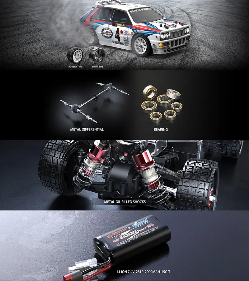 Hyper Go MJX 14301 14302 14303 1 / 14 4WD RC car 65 km / h brushless 2.4G remote control car off road high speed RC cars toys