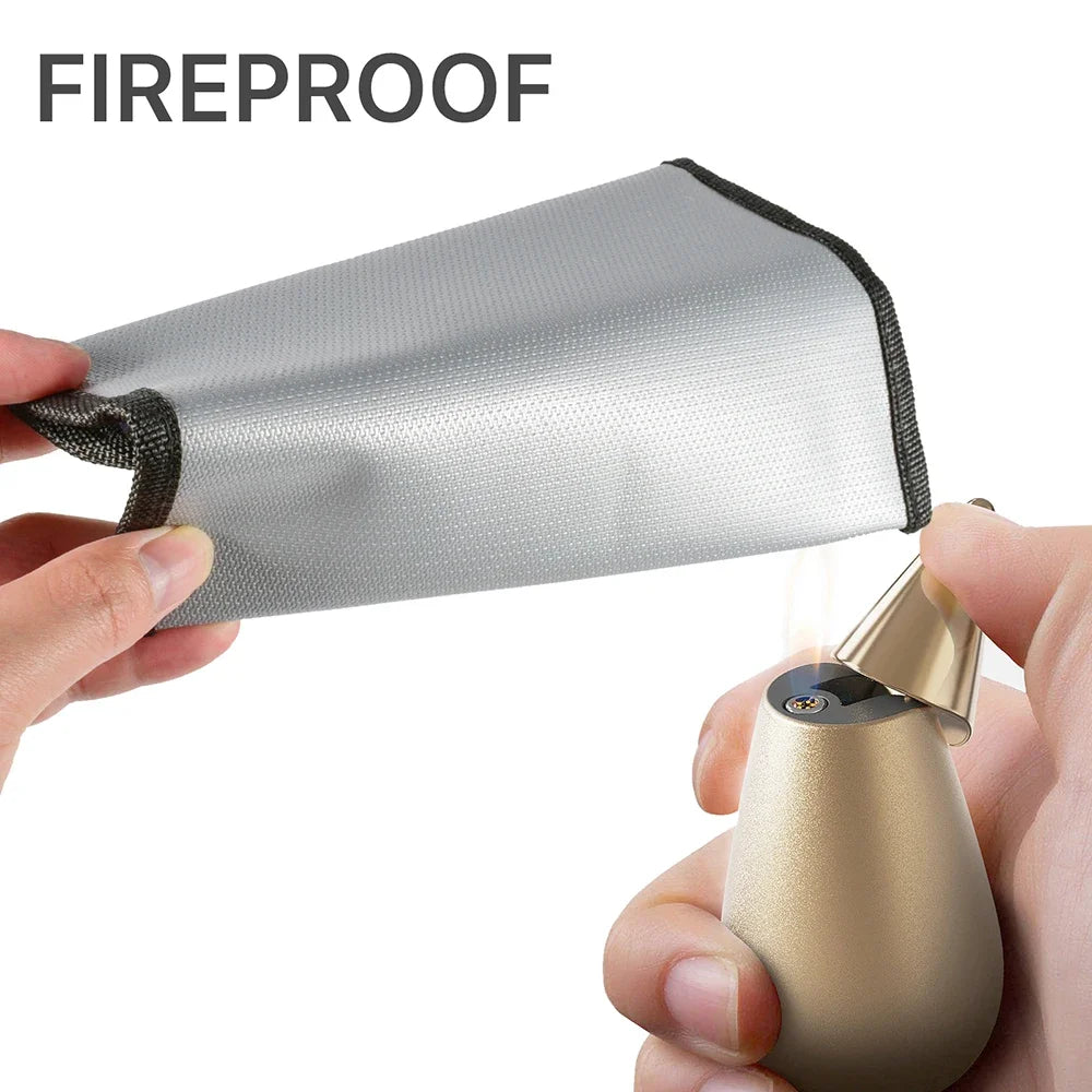 Battery Safe Bag Fireproof for RC Car Drone Batteries Travel Storage Charging Large Explosion-Proof Bags Portable