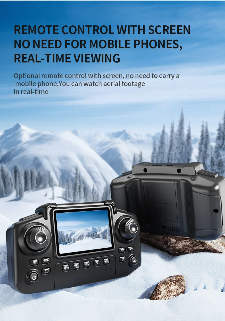 K13 MAX Aerial Drone, Featuring Powerful Drive From Brushless Motor and High-definition Dual Cameras - A New Year Gift